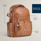 Babylist x Itzy Ritzy Saddle Boss Plus Large Diaper Bag Backpack