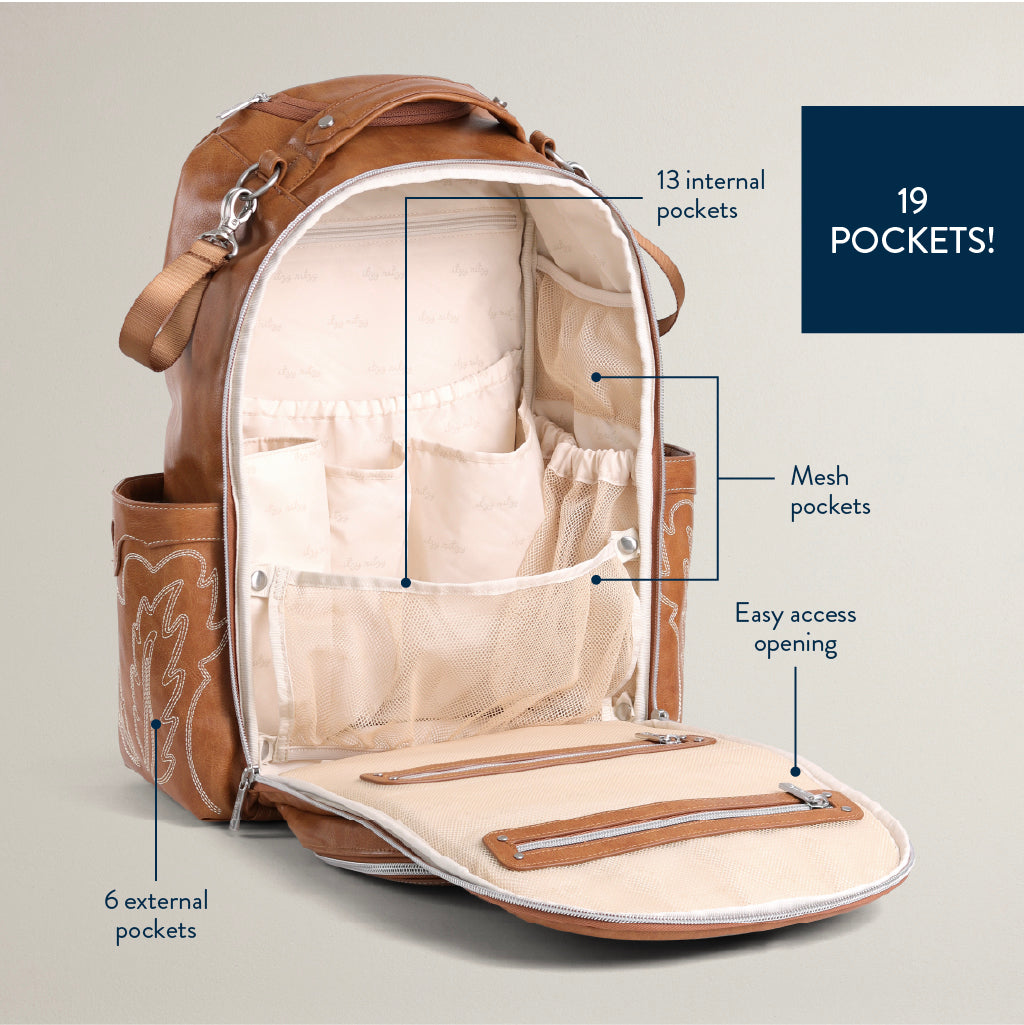 Babylist x Itzy Ritzy Saddle Boss Plus Large Diaper Bag Backpack