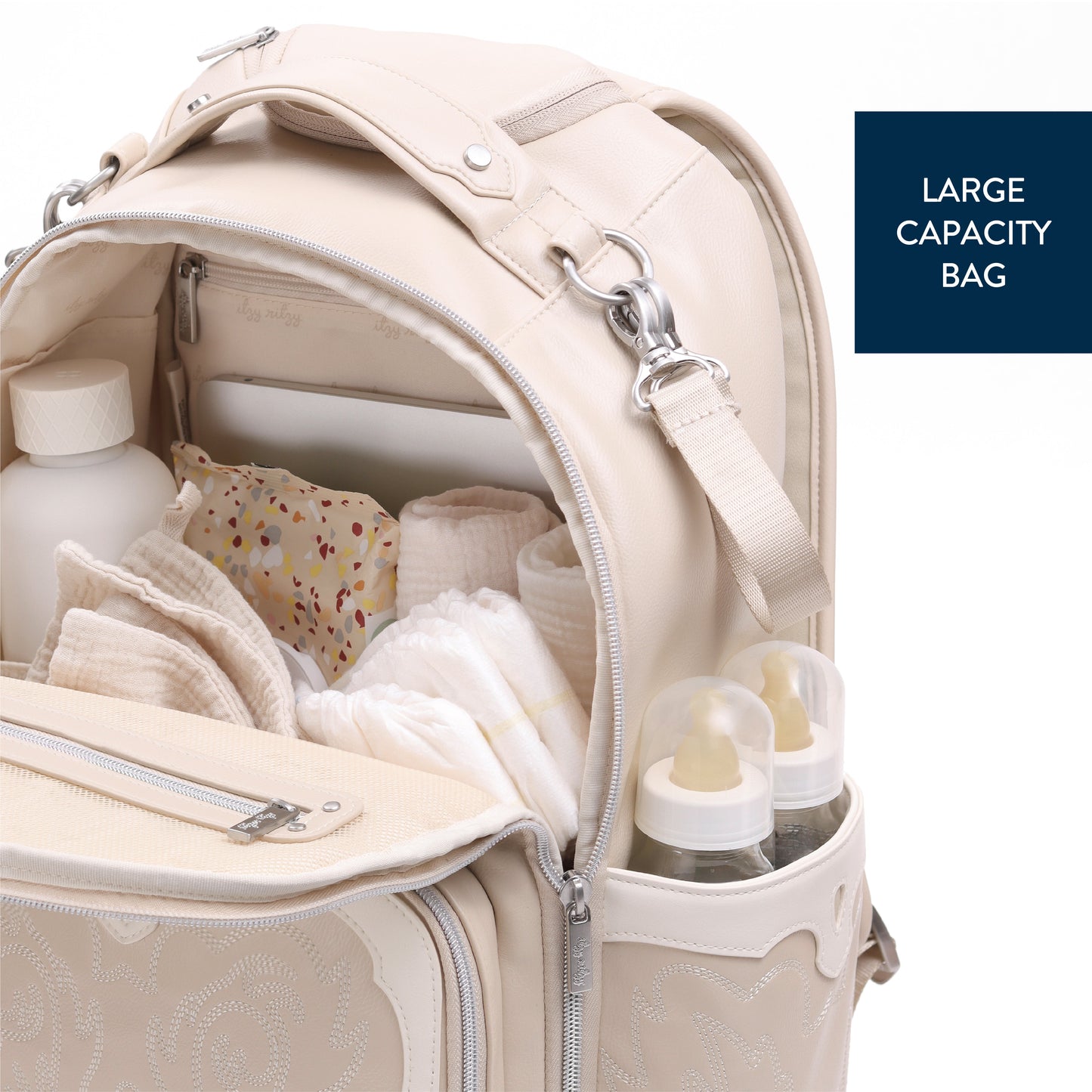 Boss Plus™ Large Diaper Bag Backpack Oat