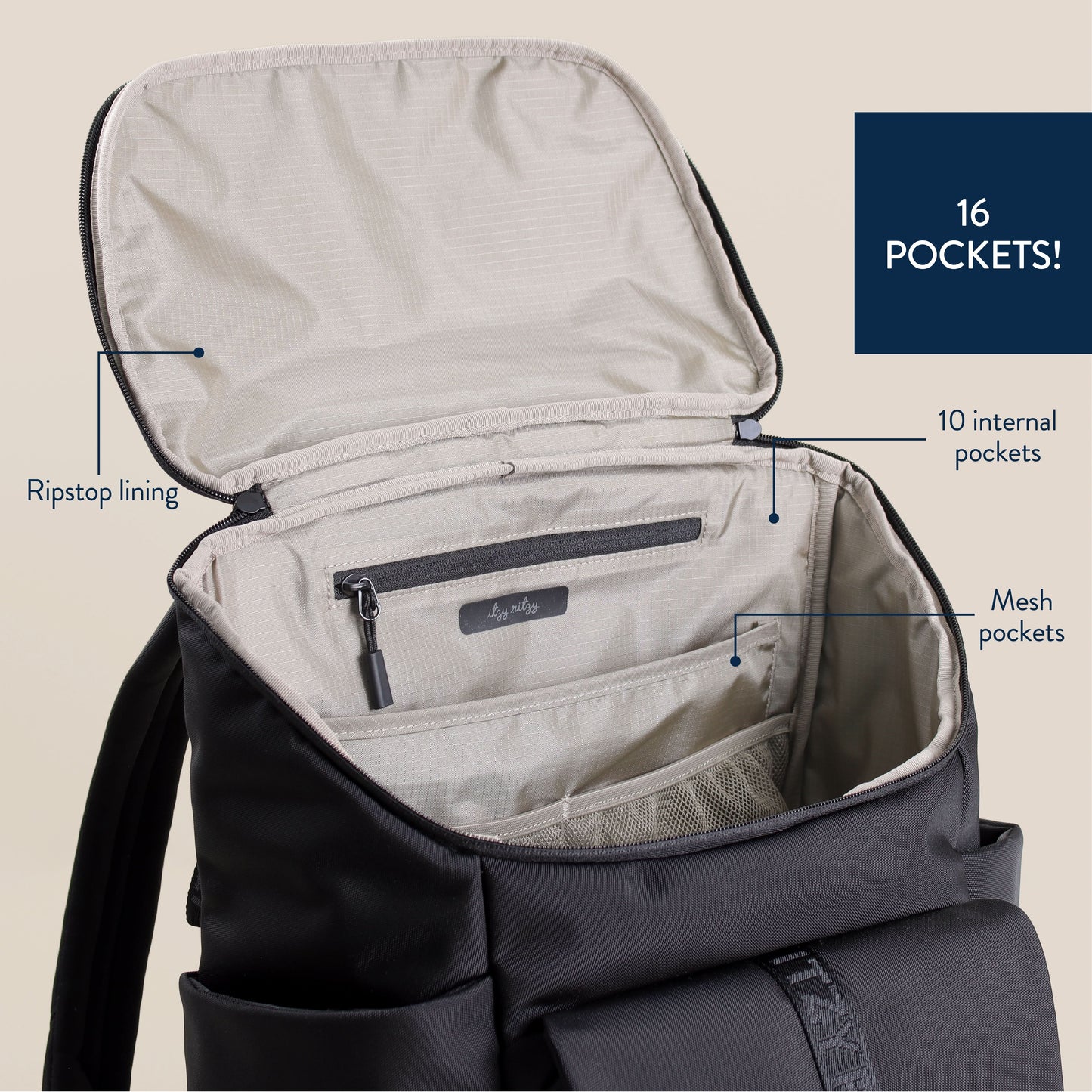 Belong Bucket  Backpack™ - Black
