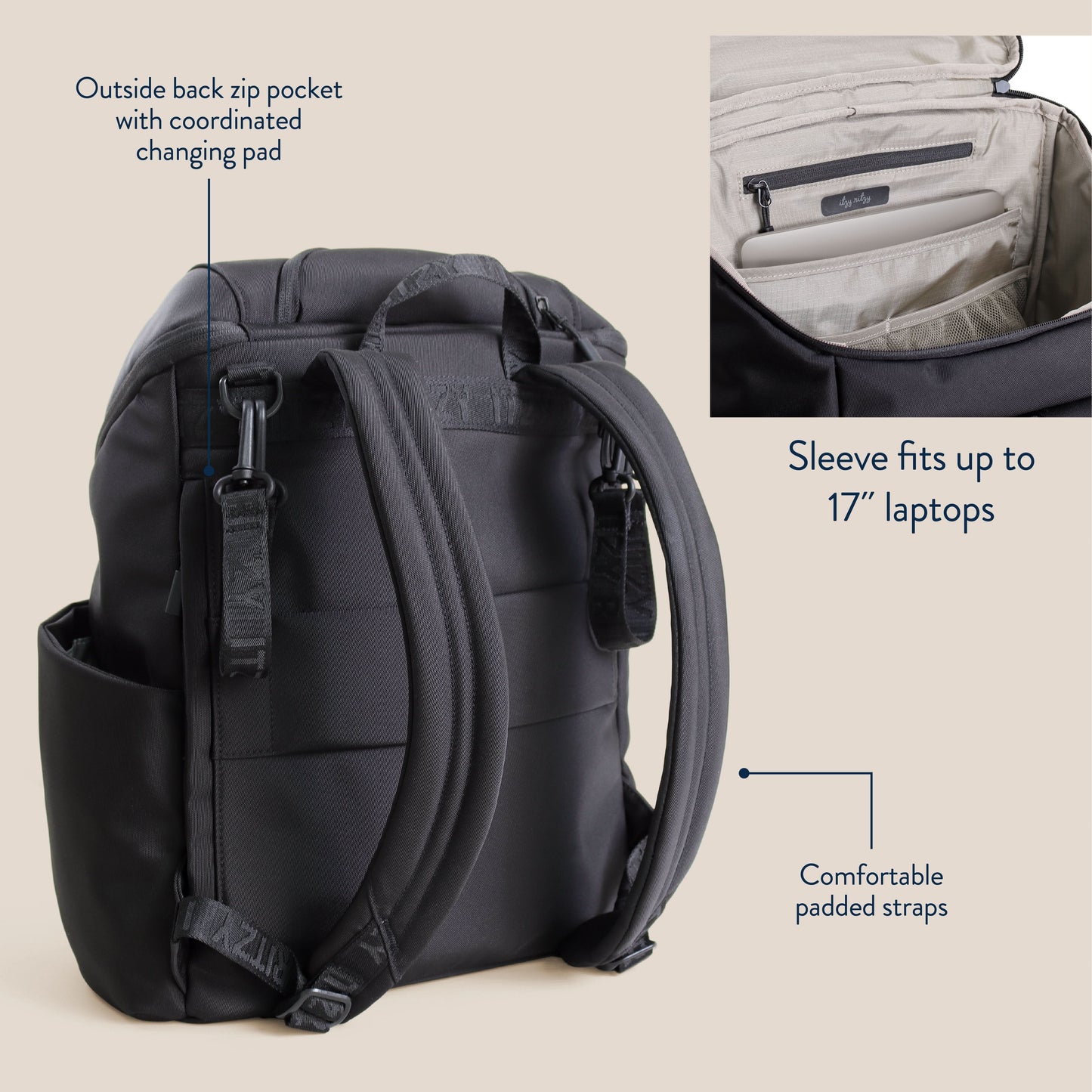 Belong Bucket  Backpack™ - Black
