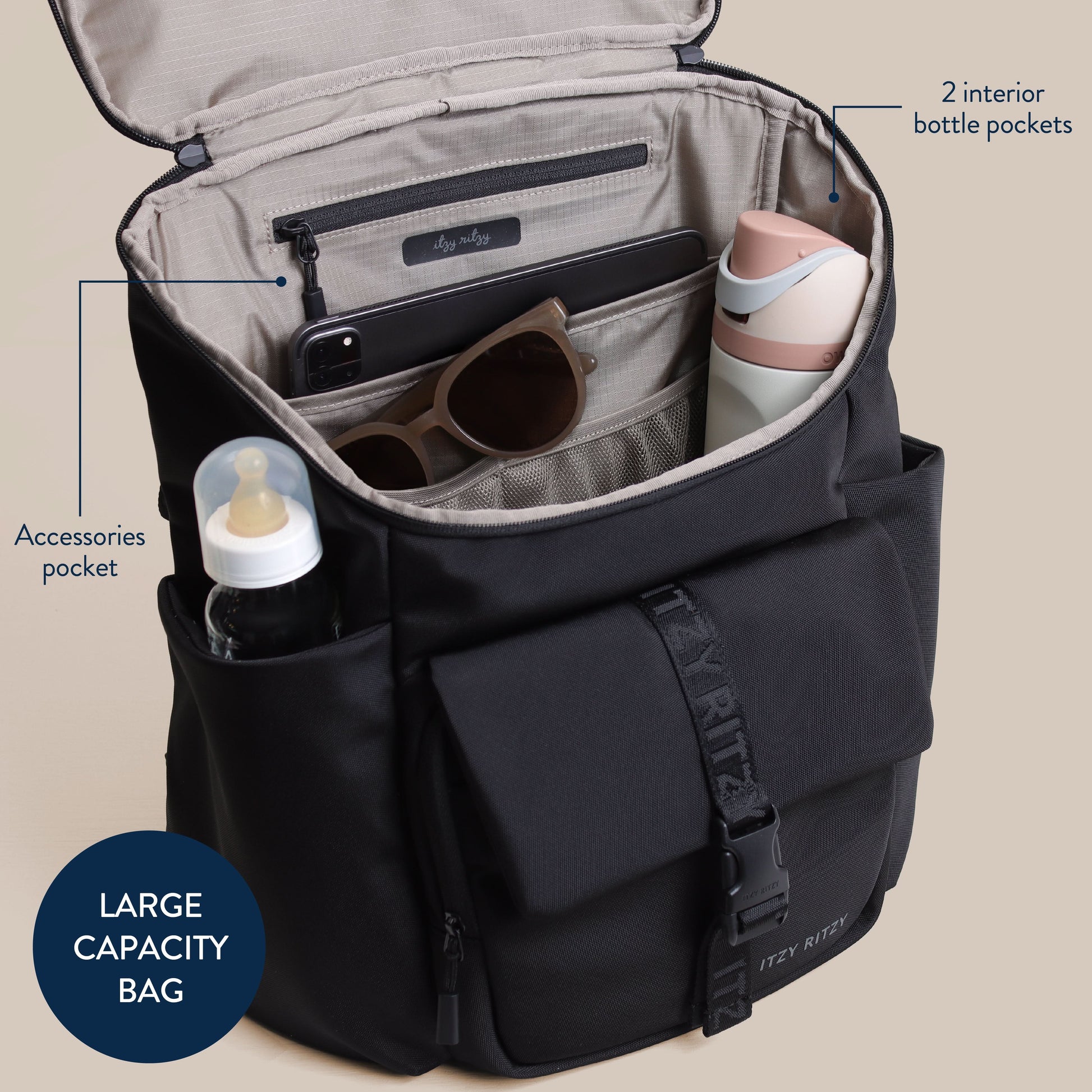 Belong Bucket Backpack Black