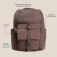 Belong Bucket Backpack Mocha