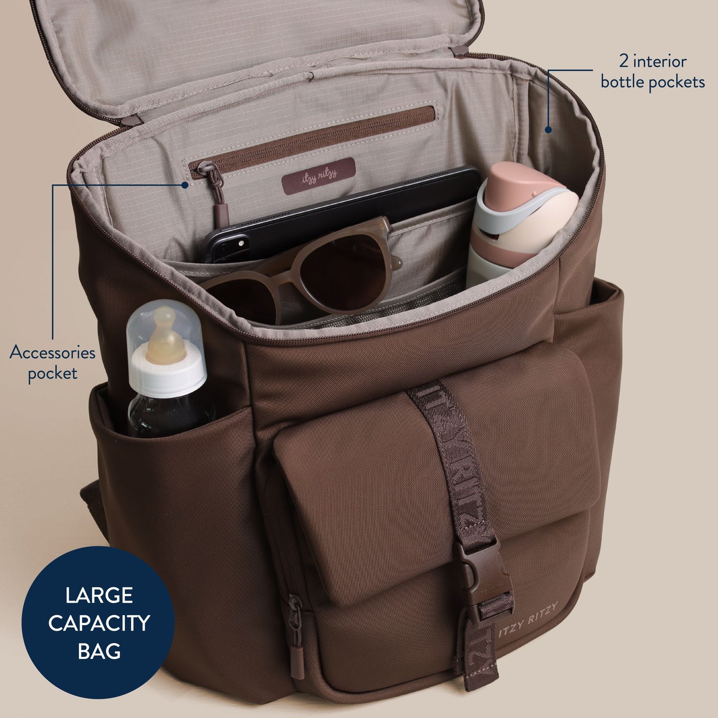 Belong Bucket  Backpack™ - Mocha