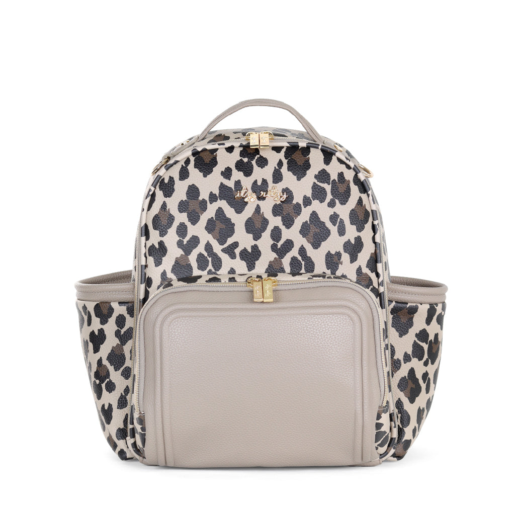 Itzy Mini Plus Diaper Bag Diaper Bag ItzyRitzy Leopard