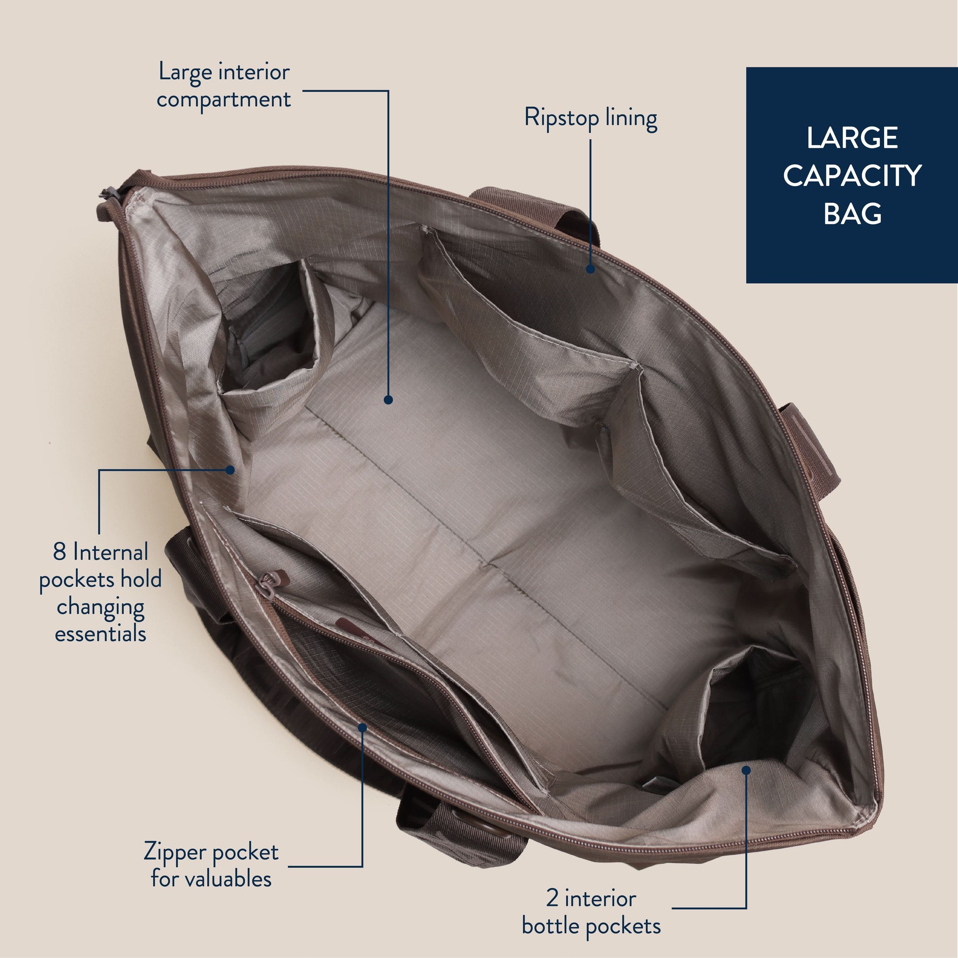 Belong AllinTote Mocha