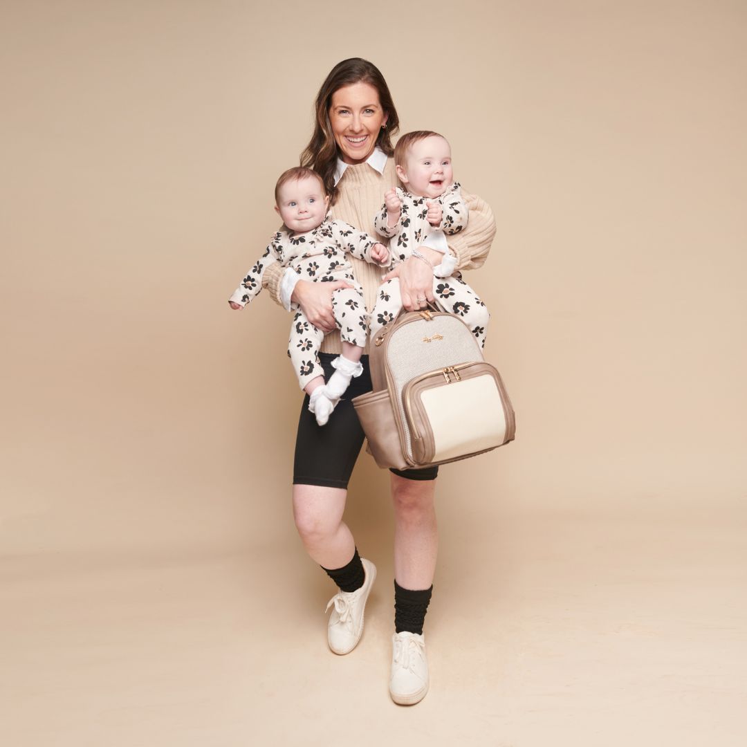 Itzy Mini Plus Diaper Bag Diaper Bag ItzyRitzy Vanilla Latte
