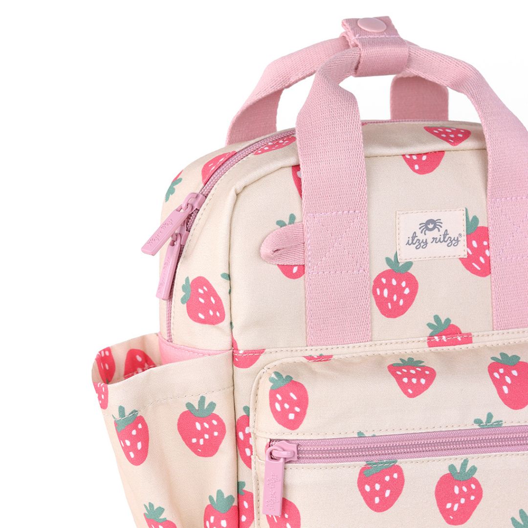 Itzy Bitzy Bag Toddler Backpack Strawberries and Cream