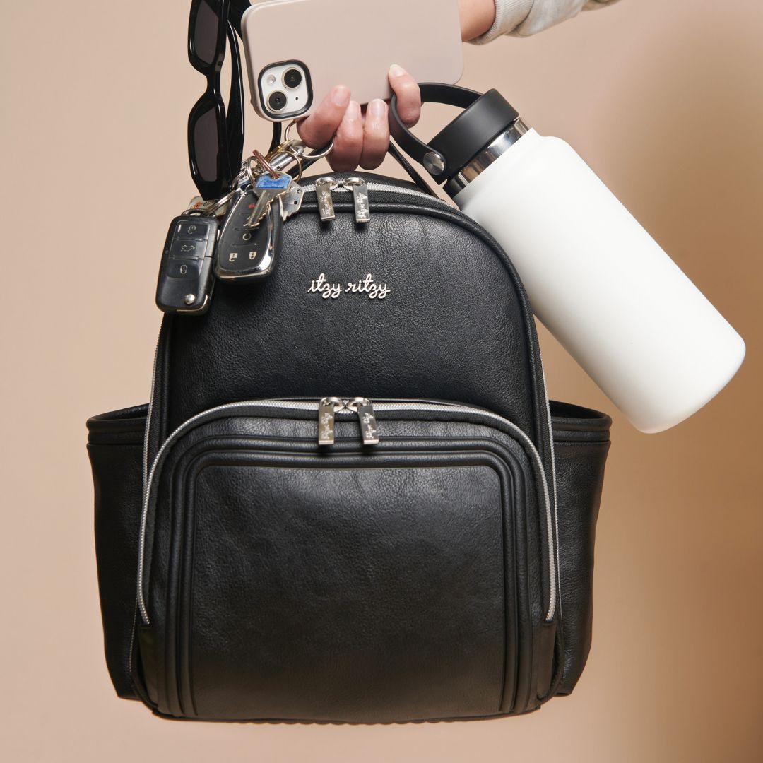 Itzy Mini Plus ™ Diaper Bag Diaper Bag ItzyRitzy Noir