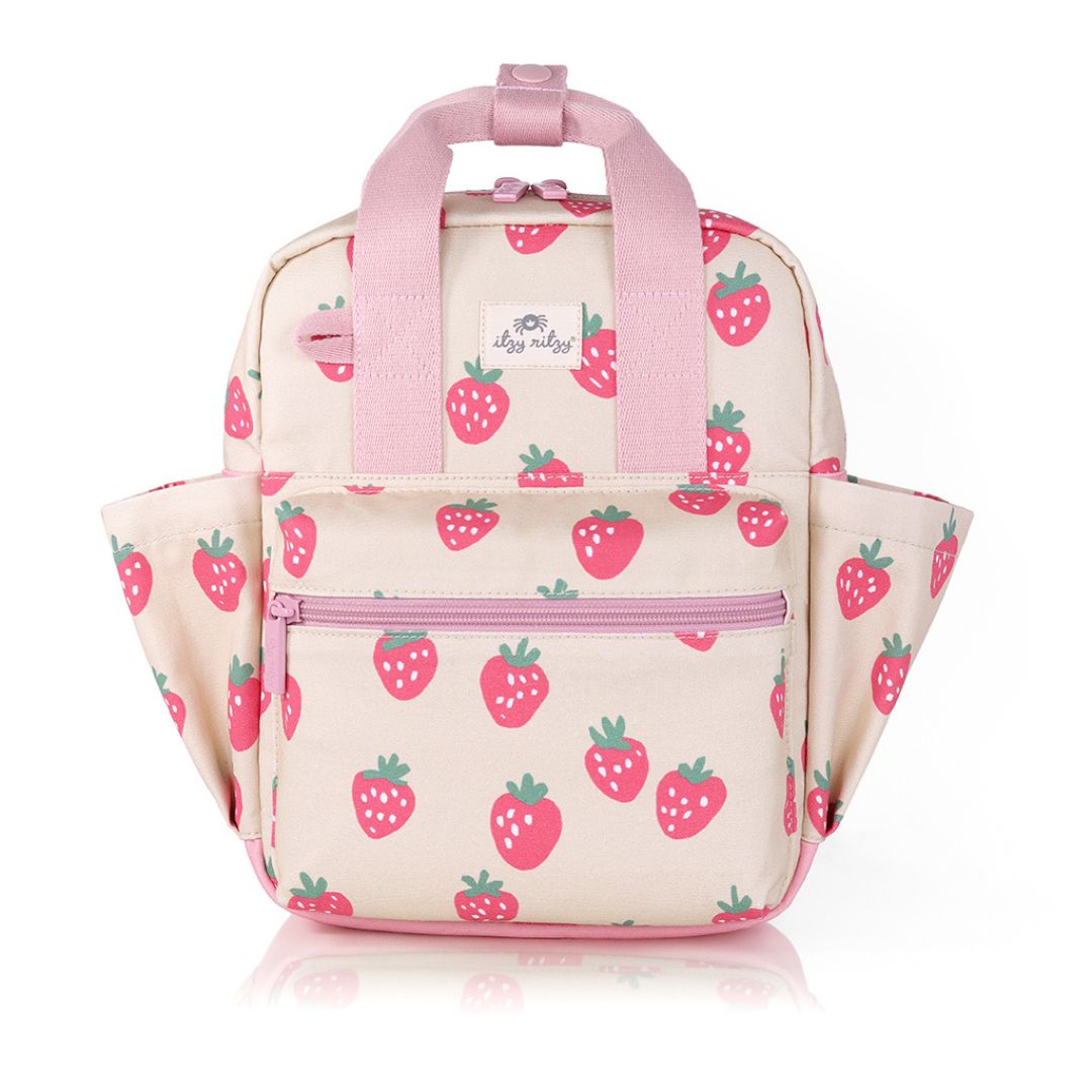 Itzy Bitzy Bag Toddler Backpack  Strawberries and Cream