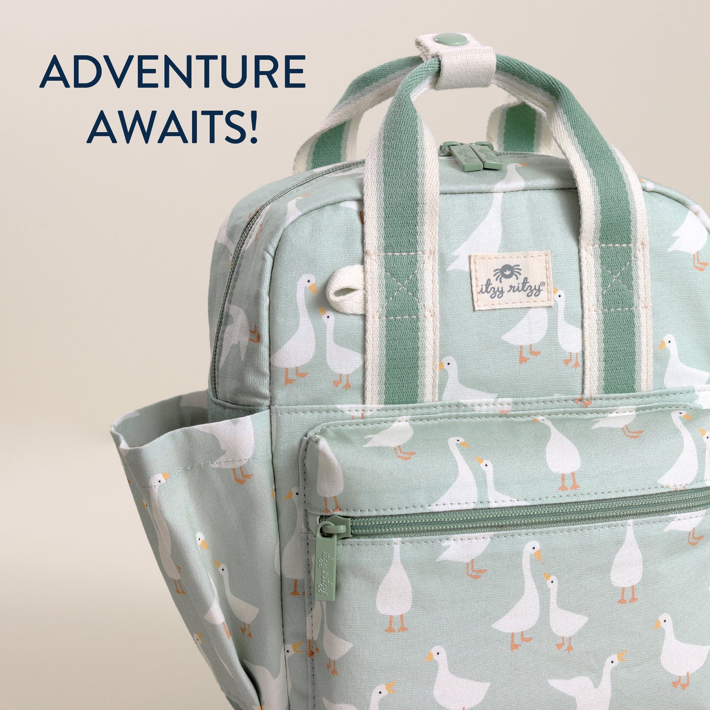 Itzy Bitzy Bag Toddler Backpack - One Silly Goose