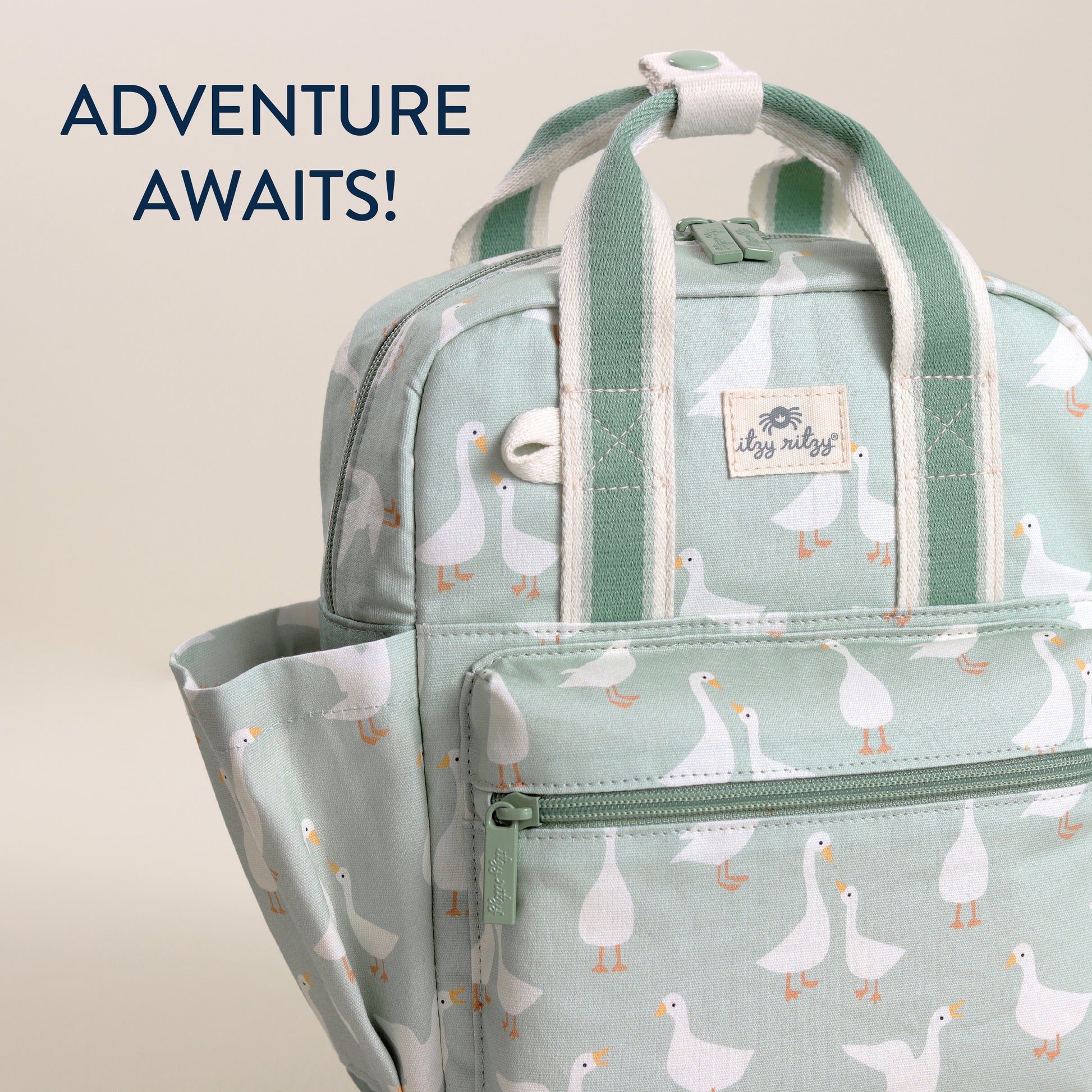 Itzy Bitzy Bag Toddler Backpack One Silly Goose