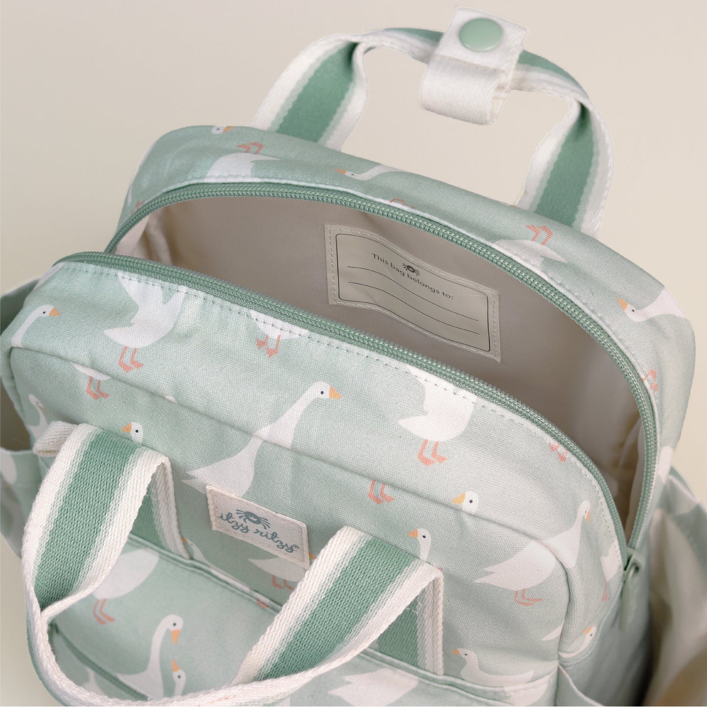 Itzy Bitzy Bag Toddler Backpack - One Silly Goose