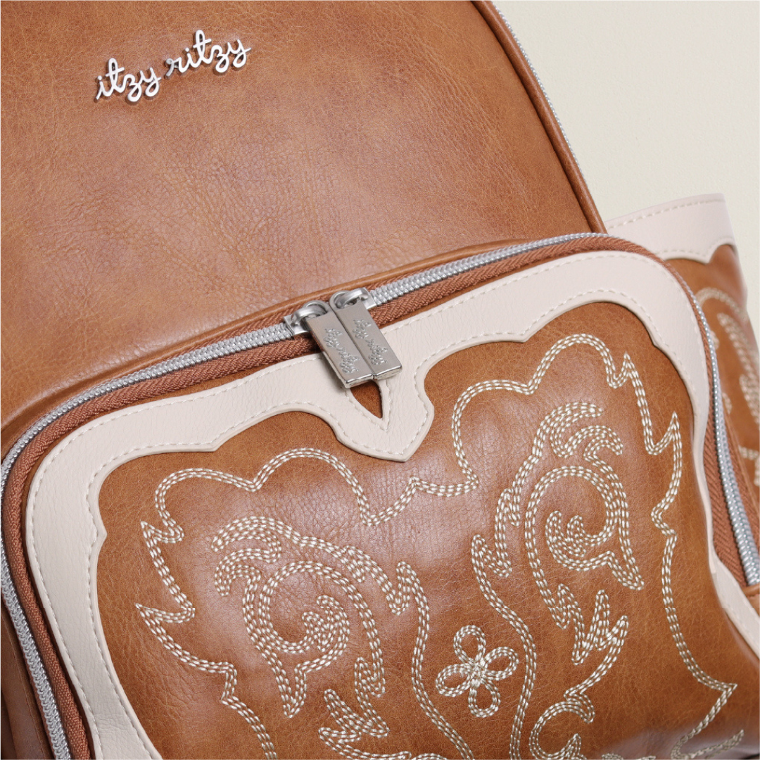 Itzy Mini Plus Western Diaper Bag Saddle