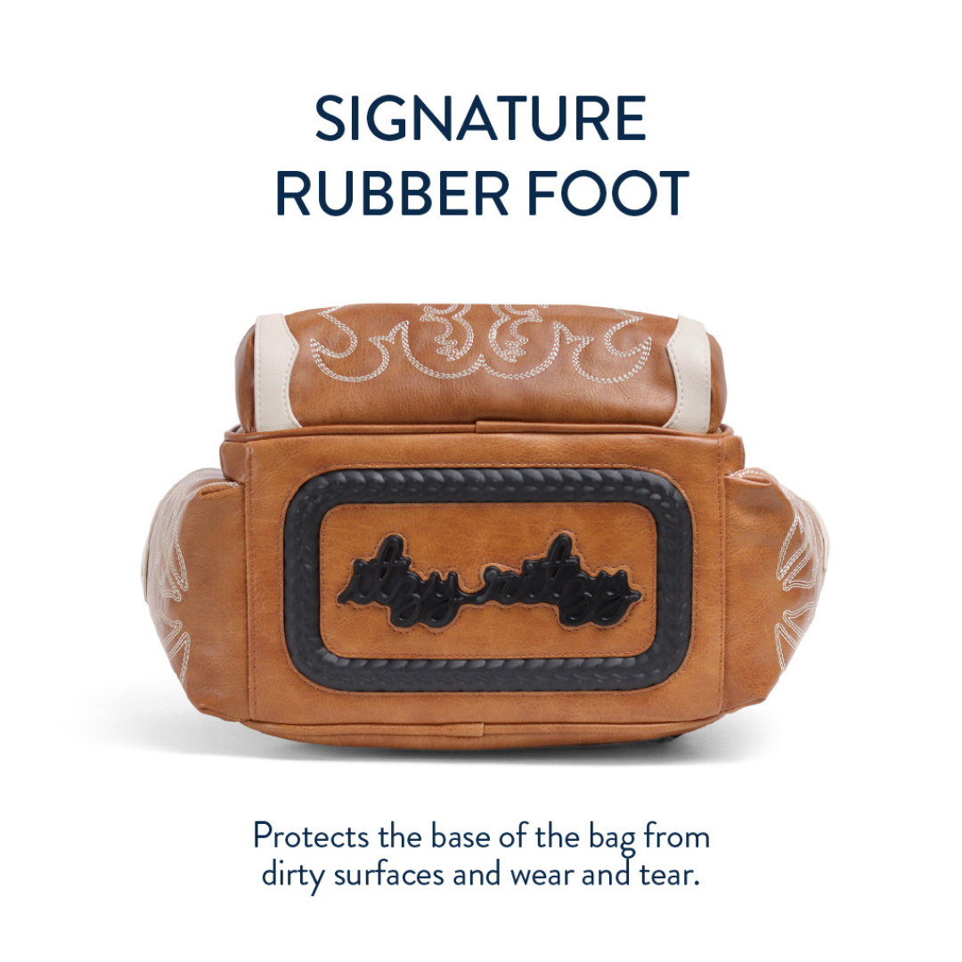 Itzy Mini Plus Western Diaper Bag Saddle