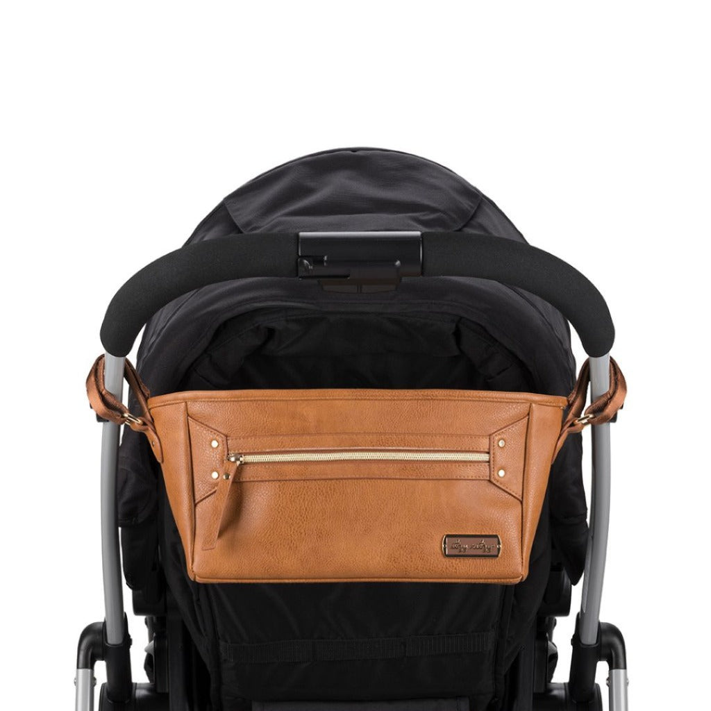Stroller Caddy Stroller Caddy Itzy Ritzy Cognac