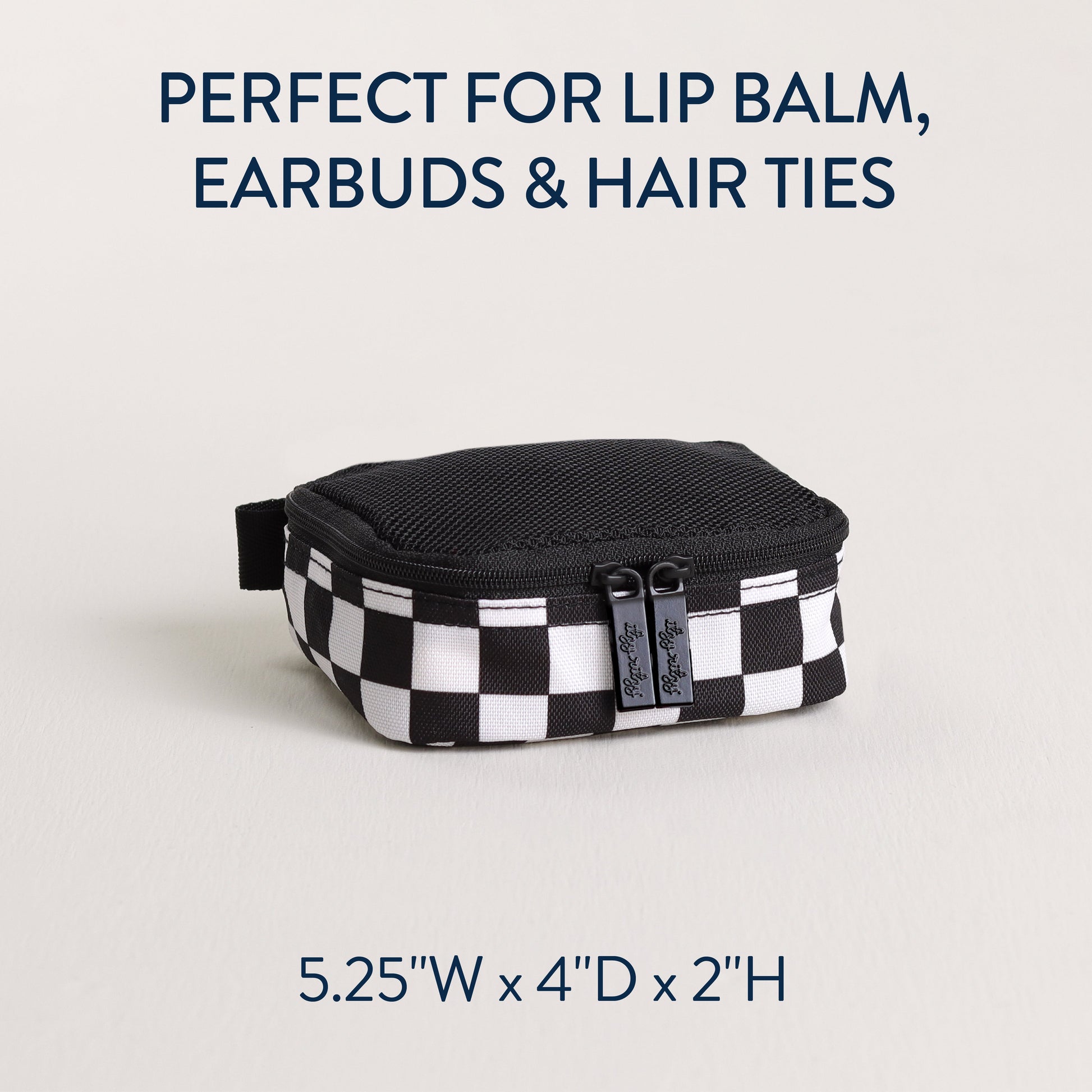 Pack Like A Boss Packing Cubes Diaper Bag Accessories Itzy Ritzy Black and White Checkerboard