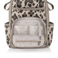 Boss Plus Large Diaper Bag Backpack Diaper Bag Itzy Ritzy Leopard