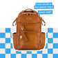 Boss Plus Large Diaper Bag Backpack Diaper Bag Itzy Ritzy Cognac