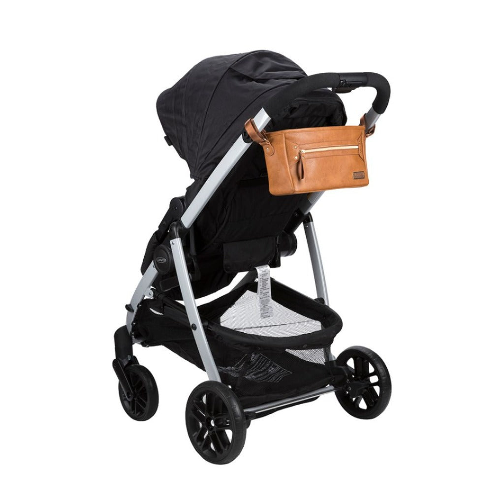 Stroller Caddy Stroller Caddy Itzy Ritzy Cognac
