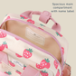 Itzy Bitzy Bag Toddler Nursery Backpack Strawberry Cream