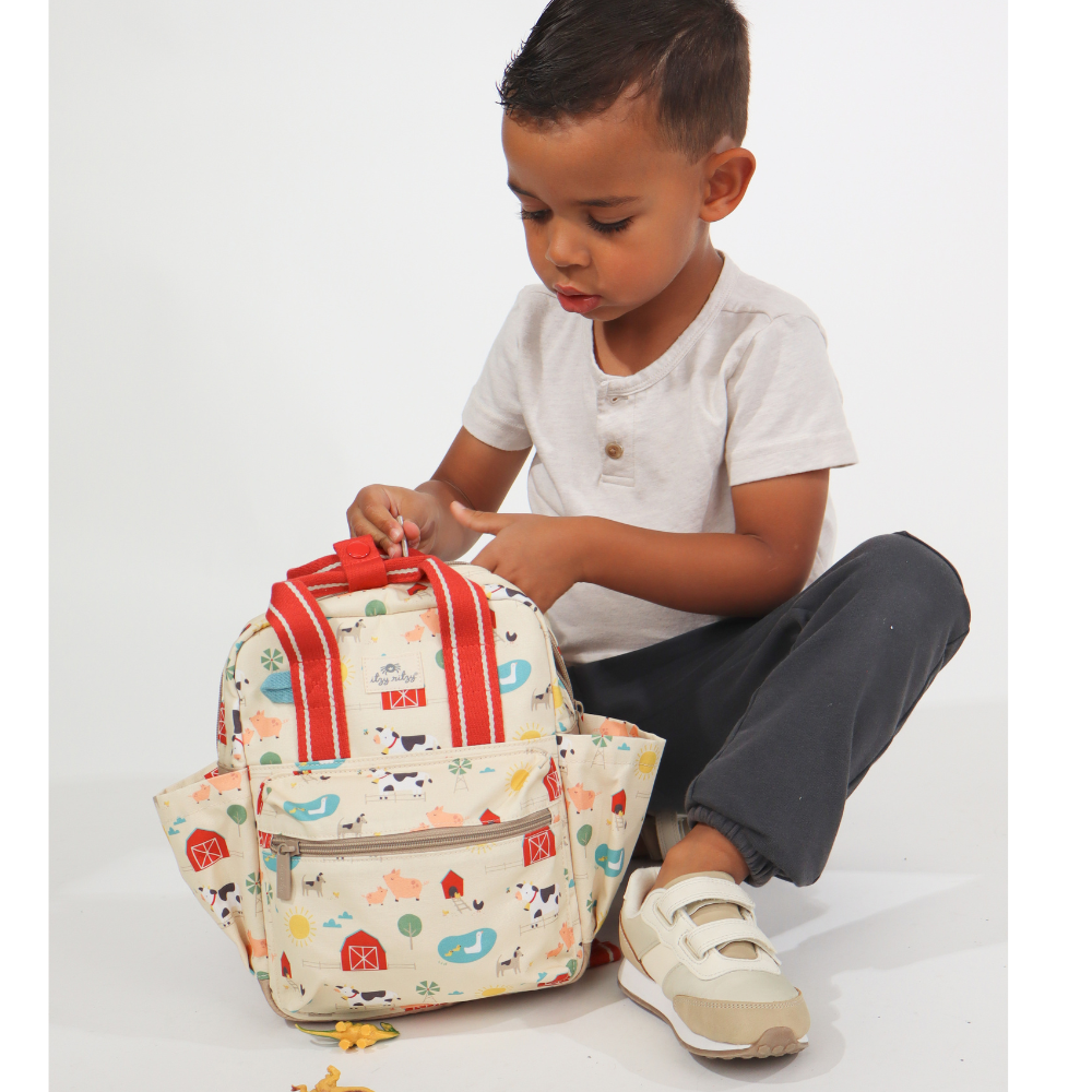 Itzy Bitzy Bag Toddler Backpack Farm Friends