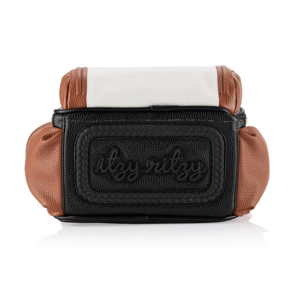 Itzy Mini Plus Diaper Bag Diaper Bag ItzyRitzy Coffee & Cream