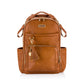 Boss Plus Large Diaper Bag Backpack Diaper Bag Itzy Ritzy Cognac