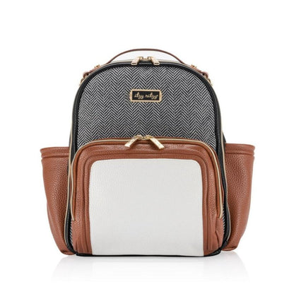 Itzy Mini Plus Diaper Bag Diaper Bag ItzyRitzy Coffee Cream