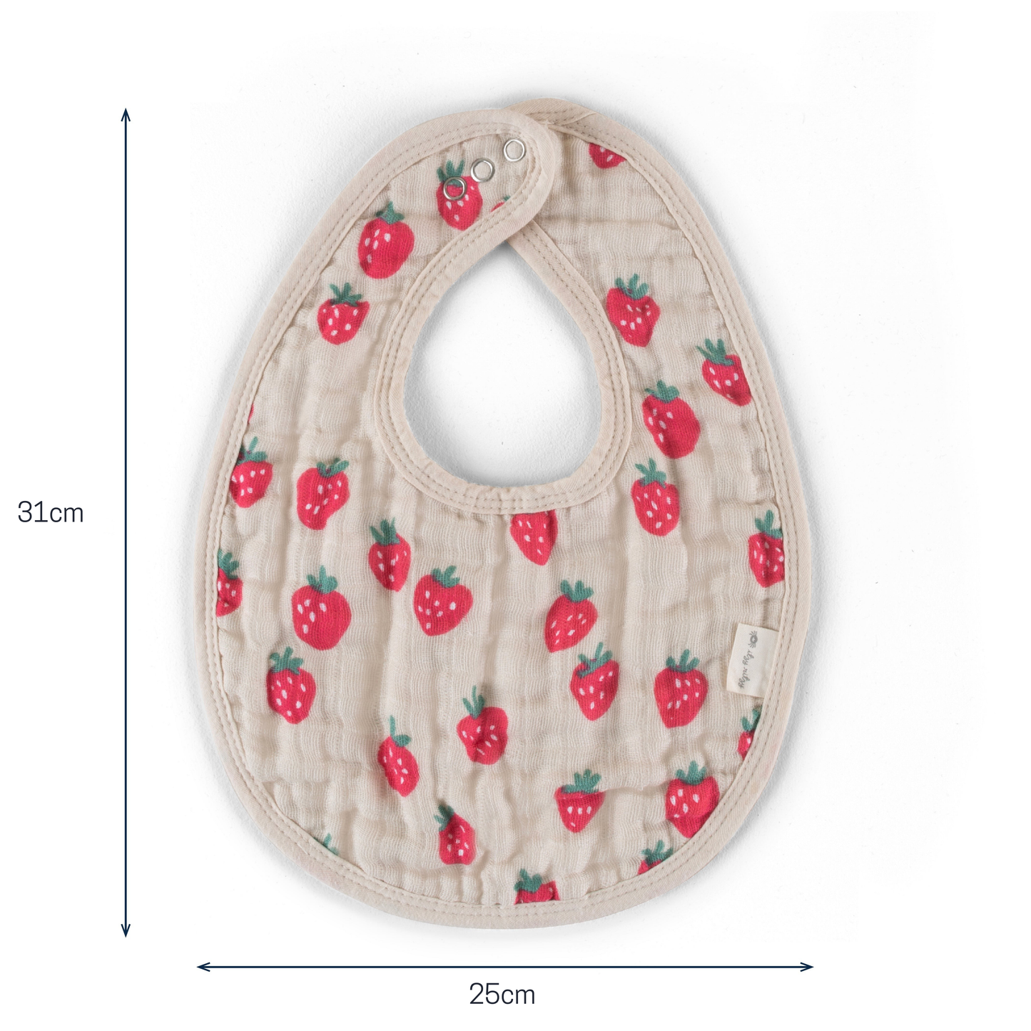Itzy Bibs Strawberries & Cream
