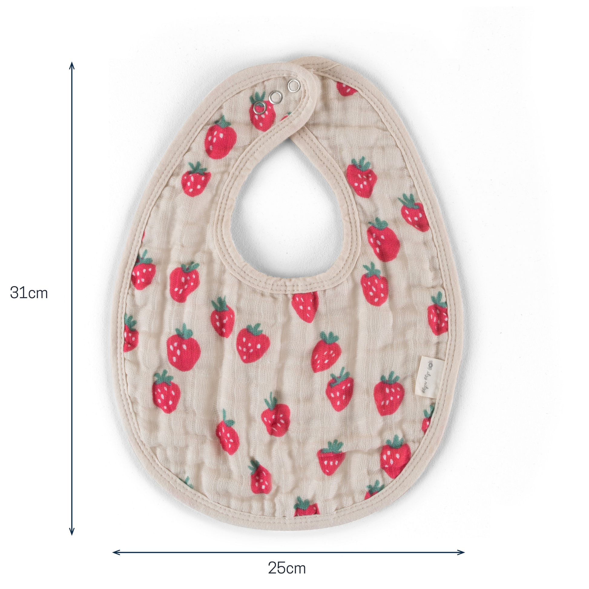 Itzy Bibs Strawberries Cream