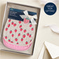 Itzy Burp Cloths Strawberries Cream