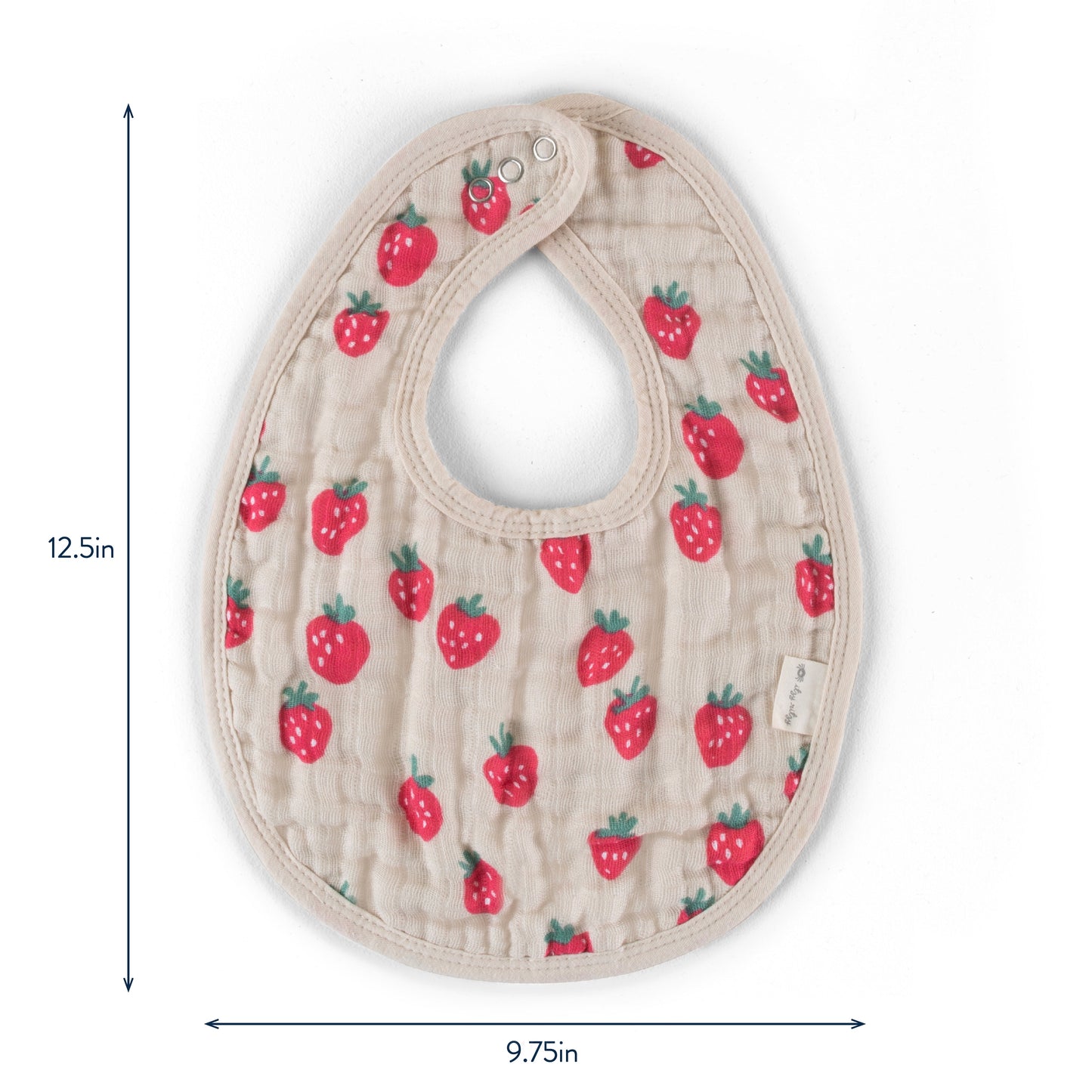 Itzy Bibs Strawberries & Cream