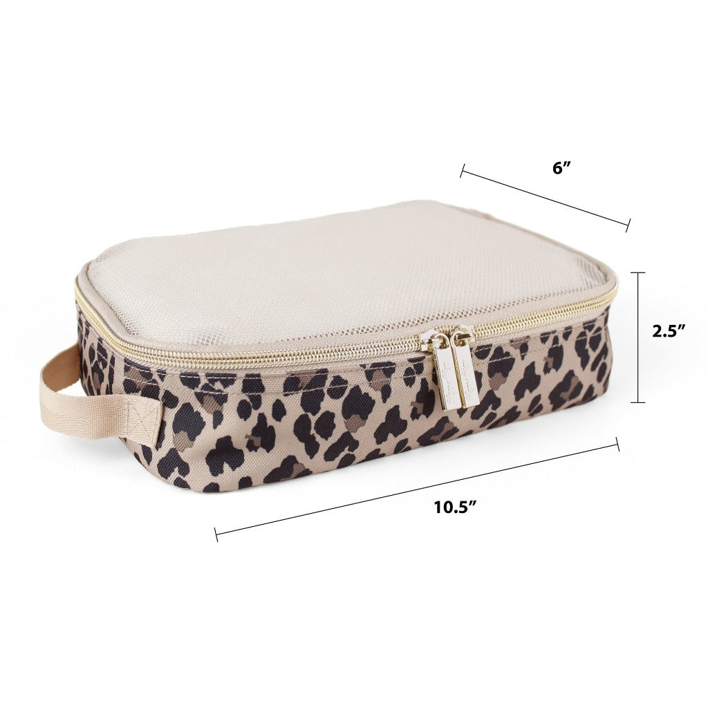 Pack Like A Boss Packing Cubes Storage Itzy Ritzy Leopard
