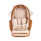 Boss Plus Large Diaper Bag Backpack Diaper Bag Itzy Ritzy Cognac