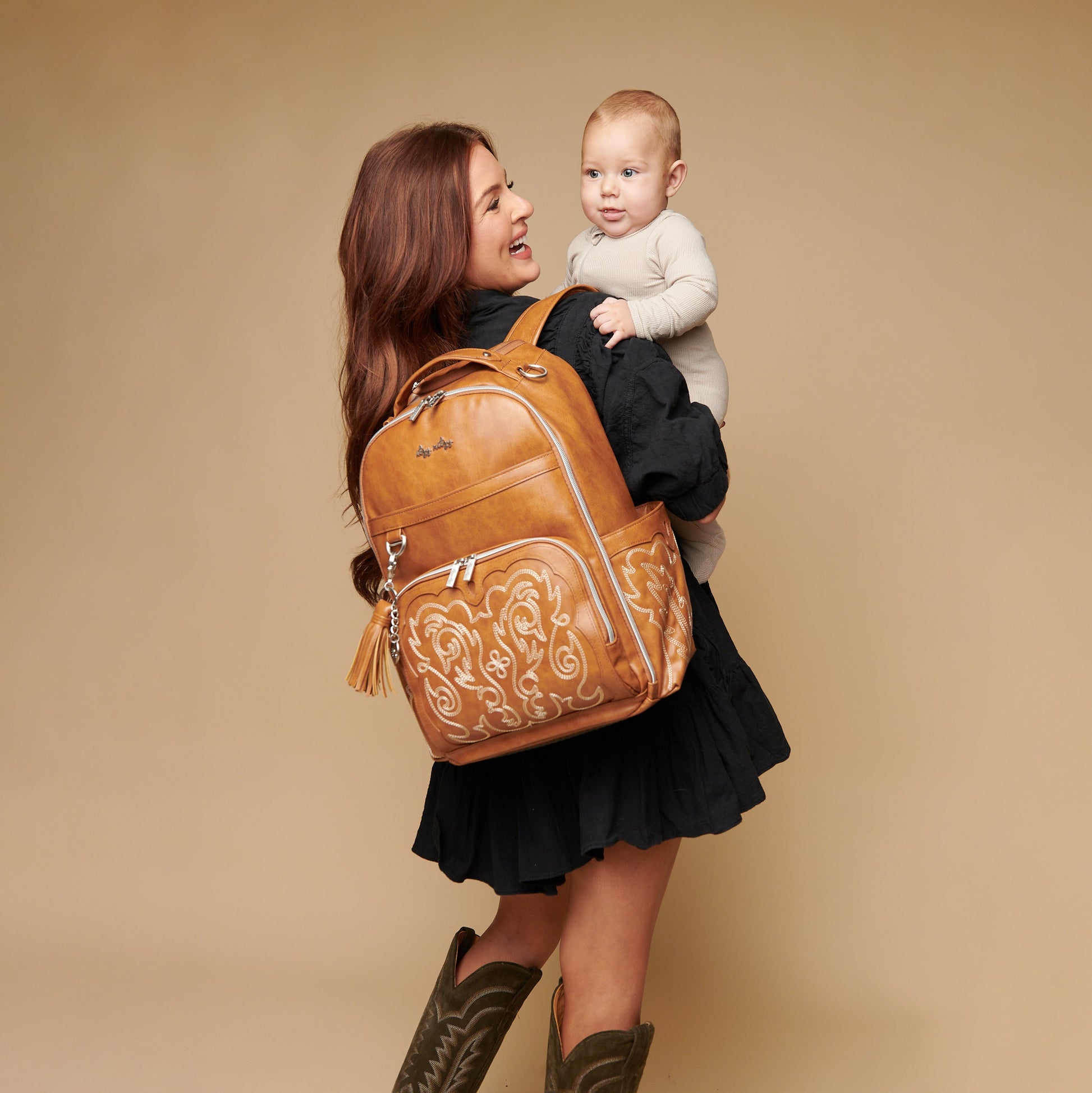 Babylist x Itzy Ritzy Saddle Boss Plus Large Diaper Bag Backpack