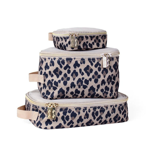 Pack Like A Boss Packing Cubes Storage Itzy Ritzy Leopard 