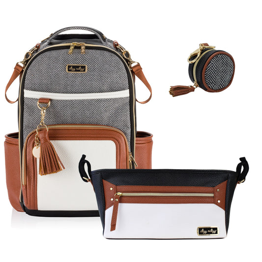 New Parent Organisation Essentials Bundle Itzy Ritzy Coffee and Cream