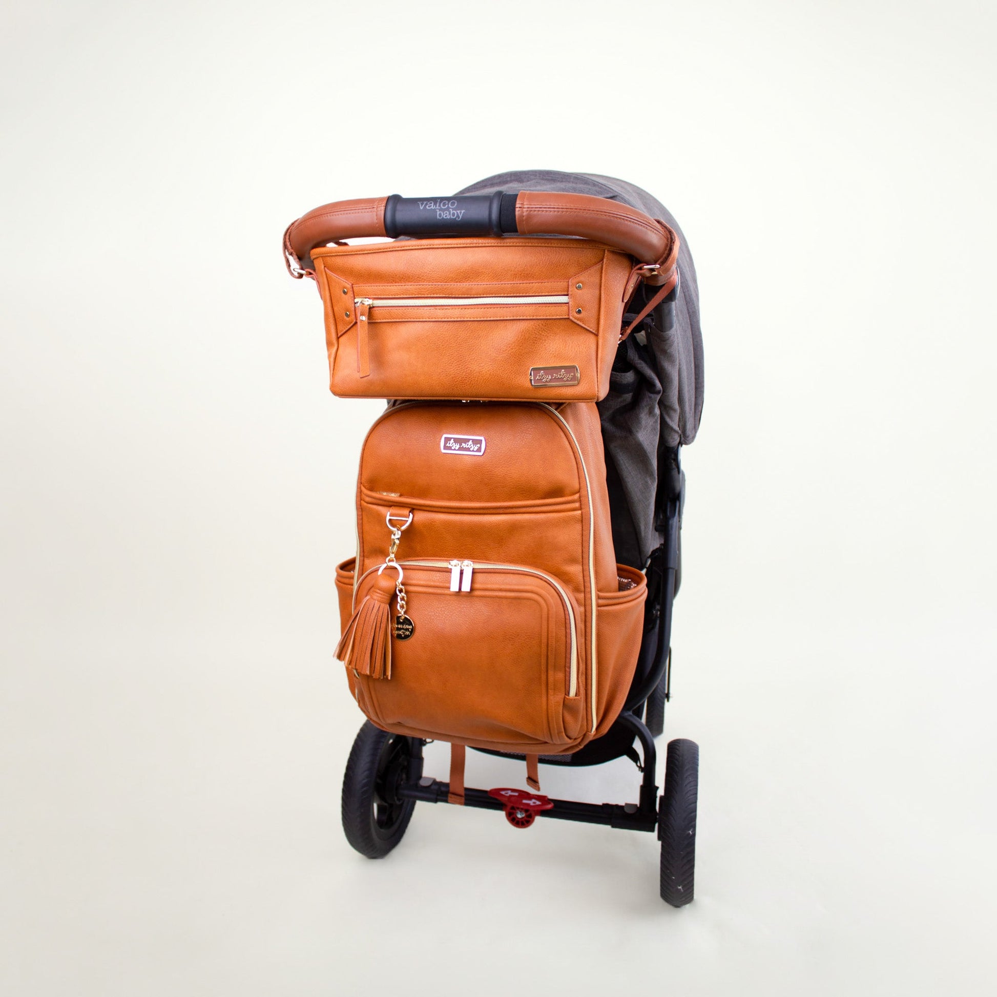 New Parent Organisation Essentials Bundle Itzy Ritzy Cognac